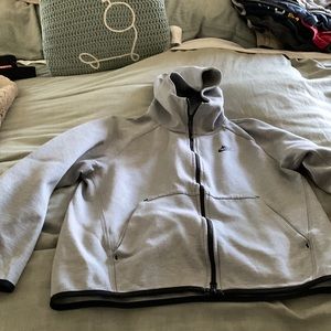 Nike hooded zip up